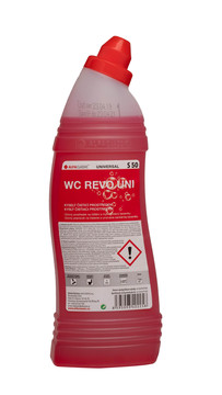 WC REVO čistič na WC 750ml červené